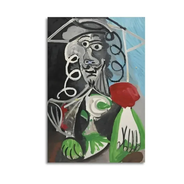 Picasso oil Pastel Artwork Canvas Art