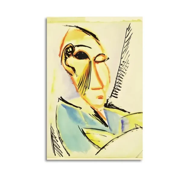 Picasso Oil Drawing Canvas Art