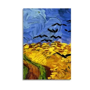 Van Gogh Famous Paintings Aesthetic Abstract Art Posters