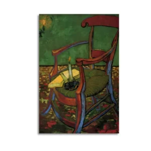 Vintage Exquisite Living Room Poster of Van Gogh's Famous Paintings