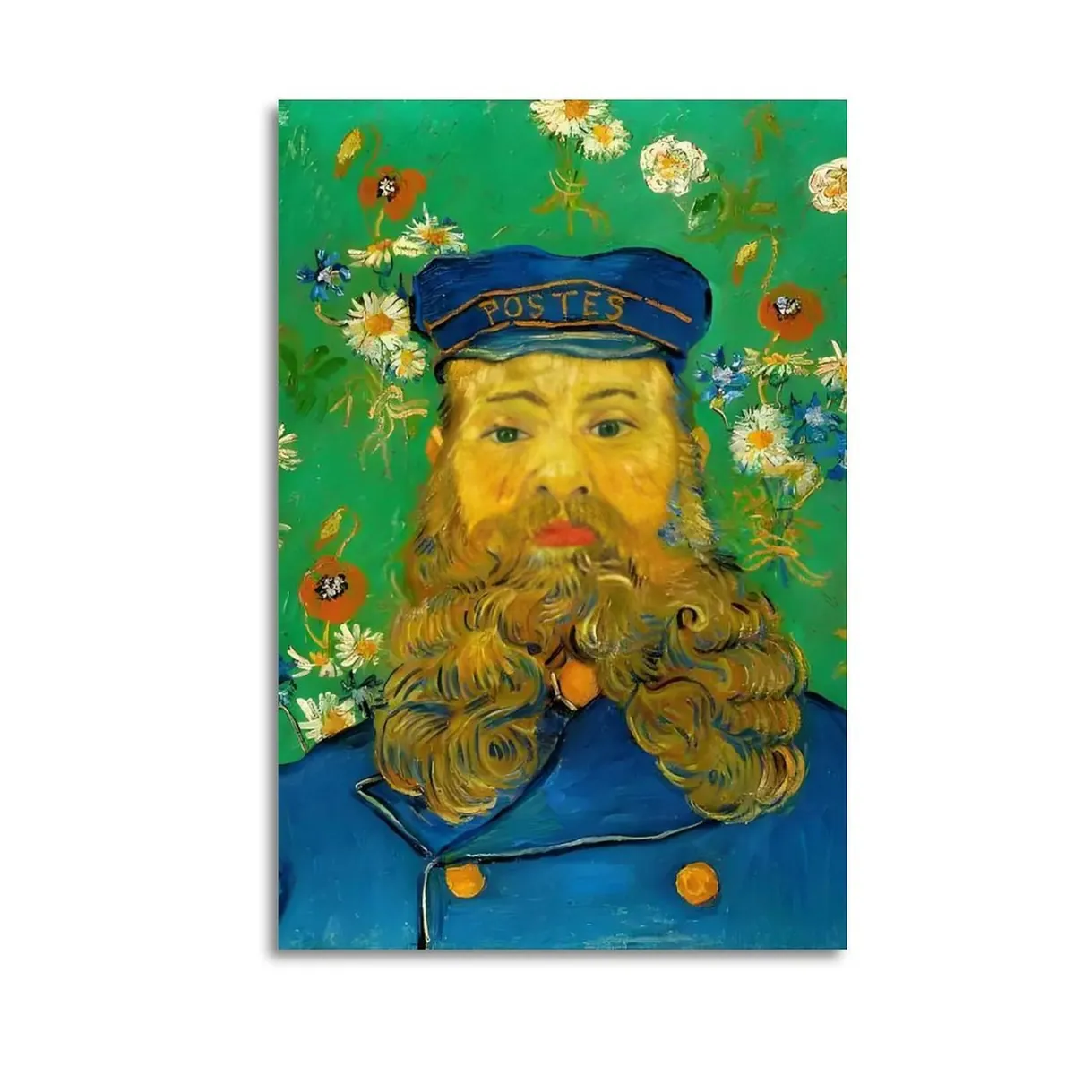 Van Gogh Famous Portrait Lmpressionist Art Poster 1 Van Gogh Famous Portrait Lmpressionist Art Poster