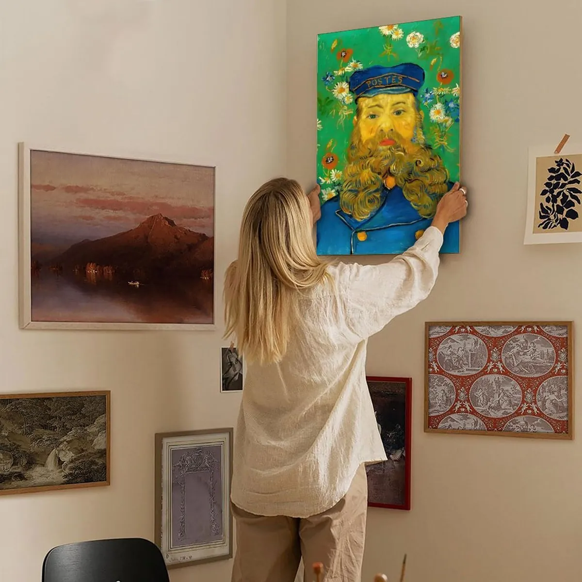 Van Gogh Famous Portrait Lmpressionist Art Poster 7 Van Gogh Famous Portrait Lmpressionist Art Poster - Image 7