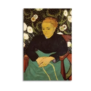 Van Gogh Famous Art Vintage Portrait Home Poster