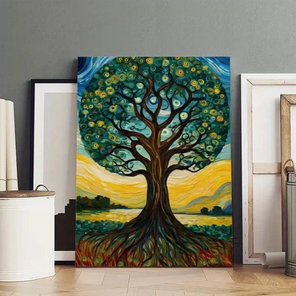 Van Gogh Famous art Plant Apple Tree Decorative Artwork Poster - Image 3