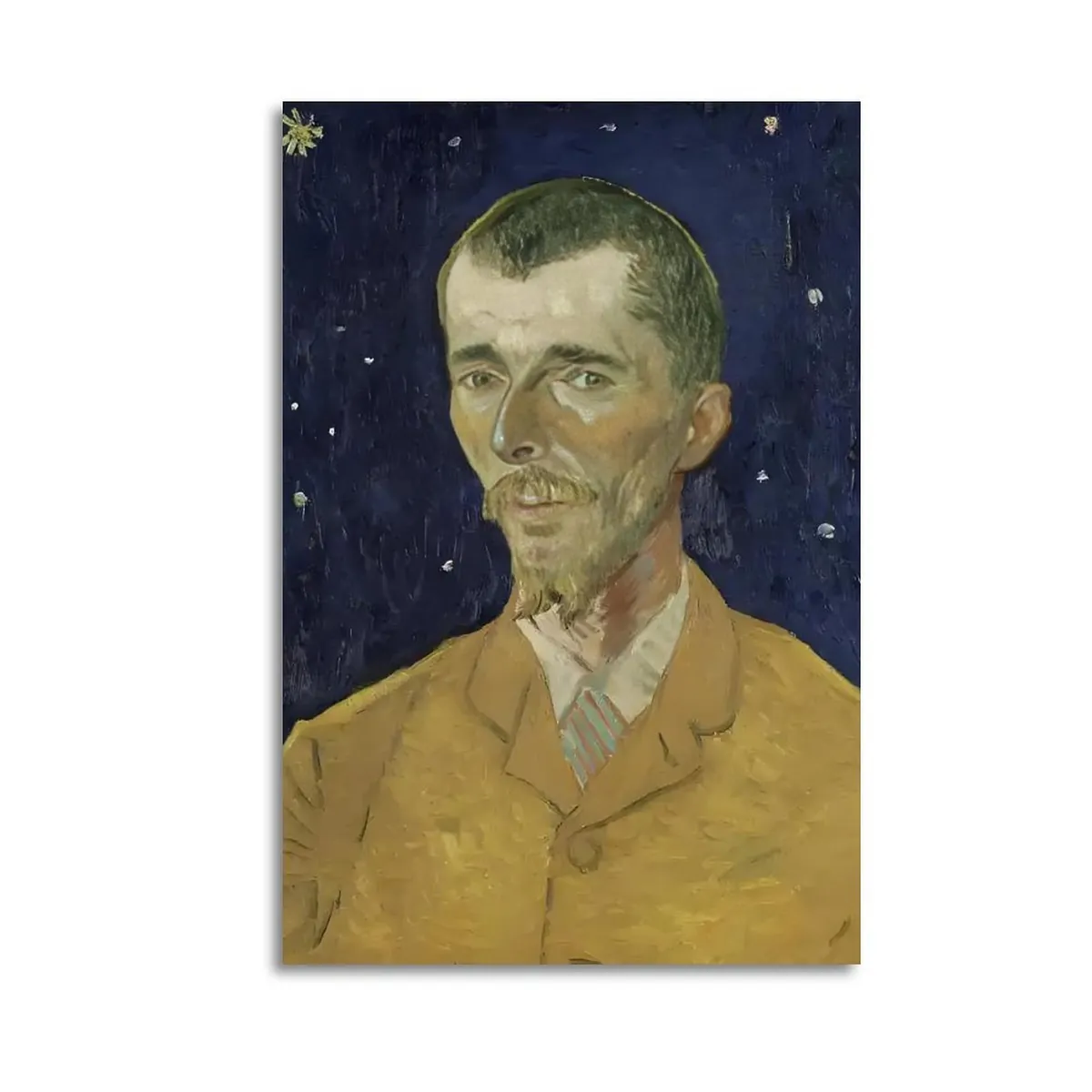 Van Gogh Famous Paintings Vintage Portrait Room Poster