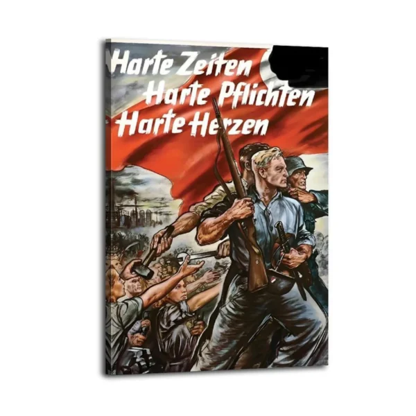 World War II Canvas Art Oil Drawing - Image 2