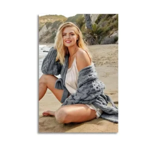 Kate Upton Oil And Canvas Canvas Art